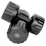 Strauss Black Pvc Dumbbell 5 Kg 10 Kg