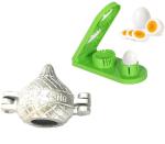 Urban Buy Multicolor Aluminium Modak And Egg Cutter Kitchen Tool Set 2 Pc
