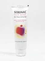 Sebonac Face Wash for Oily and Acne prone skin | Glycolic Acid, Aloe Vera, Vitamin E | Natural Biodegrable Surfactants | Soap Free | Paraben Free | Sulphate Free | Skin Rejuvinating Gel Cleanser