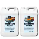 BLISS & BLUSH Car Dashboard Polish 10L Car Interior Dashboard, Leather & Vinyl Polish | Perfect Polish for Car Interior, Seats Covers, Door Panels and More