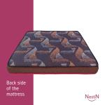 NestiN Eco Foam Epe And High Density Foam Mattress With Quilted Top Fabric(30x75x4Inch Single Size)