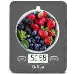 Dr Trust (USA) Electronic Kitchen Digital Scale Weighing Machine - 517 (Gray)