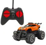 Humaira RC Mini Stunt Climbing Monster Remote Control Car 4 Channel High Speed Wireless Scale Toy Gift for Kids (Red)