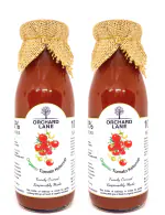 Orchard Lane Organic Tomato Ketchup - Set of 2 - Low-sugar| CERTIFIED ORGANIC | No Preservatives| 340 gm each