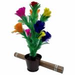 WIZERDY Candle to Flower Magic Trick For Megicion | Magic Show | Magic Trick | Magic Candle | Multicolor | Piece of 1