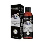 mi nature Black Seed Oil |Black Cumin Seed Oil |Multi-purpose, Ideal for hair & Skin | Light & Non-Sticky Oil | Cold Pressed | Pure & Natural | 100ml (3.38 fl oz)