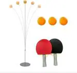 PlayVista Table Tennis Training Toy Equipment,Table Tennis Set, No Tennis Table Required, Machine, Ping Pong Practice,Table Tennis Trainer, for Kids, Adults, Parents and Children, Beginners,Stress Relief, Gift