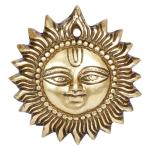 ARTVARKO Handmade Brass Sun - 4 inch