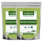 Vedarth WheatGrass Powder Super food for healthy Living (500 Gram X 2 Pack) (2 x 0.5 kg)