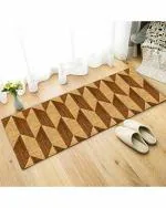 Status Contract Multicolor Nylon And Polypropylene Anti Slip Digital Printed Carpet Runners Floor Mat For Kitchen, Home, Bedside Living And Office Entrance - 55 x 140 cm Or 22 x 55 Inch