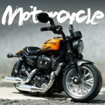 SHIVAARO Harley Motorcycle Model, DieCast Mini Toy Motorcycle, Pull Back Toy Cars, Motorcycle Collection for Boys Kids