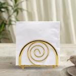 Kookee Metal Freestanding Tissue Paper, Napkin Holder for Home, Office, Kitchen, Hotel & Restaurant Dining Table, (8762)