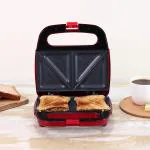 Wonderchef Crimson Edge Non-Stick Electric Griller,Sandwich Maker, 750 Watt