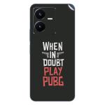 GADGETSWRAP Printed Vinyl Skin Sticker for Vivo Y22 - play-pubg
