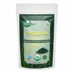 Ahaar Saar Spirulina Powder Vegan Protein for Immunity, Energy,Skin Health-Plant Based Protein 100g