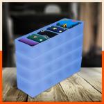 Bathla Stomo DORI Multipurpose Stackable Drawer/Wardrobe Organiser Rack for Home | Ocean - Set of 4