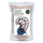 Taru Naturals Ancient Jowar Flour, Stone Ground, Rich In Vitamins And Minerals 1 Kg