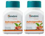 Himalaya Ashvagandha - General Wellness Tablets, 60 Tablets - Pack Of 2