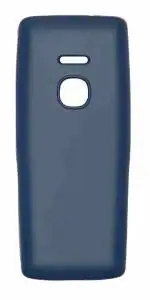GI PRODUCTS Blue Silicon Mobile Back Cover For Nokia 8210 4g