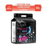Cailin Care Leakage, Rashes & Odour free Cotton Maxi Sanitary Pads (Total 40 Pads | XXL | 280mm)