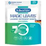 Dr Beckmann Magic Leaves Laundry Detergent Sheets, 25 Universal Sheets