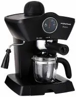 Morphy Richards Fresco 800-Watt Espresso Coffee Maker, 4-Cups, Black