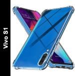 COVERBLACK Rubber Back Cover Compatible model for Vivo S1 - vivo 1907 - Transparent