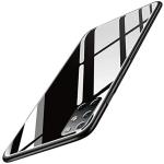 Richburg Black Glass Shockproof Back Case Cover For Oneplus 8T