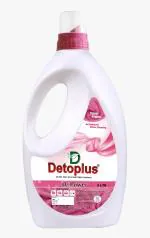 DETOPLUS Liquid Detergent 5 Liter, Laundry Liquid for Fabric Care, Suitable for Top-Load and Front Load Machine and Hand Wash, Concentrated Laundry Detergent