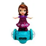 TOY KINGDOM 360 Degree Bump & Go Action Musical Dancing Girl Toy with Lights and Music for kids