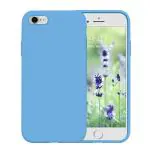 LIRAMARK Liquid Silicone Soft Back Cover Case for Apple iPhone 6 Plus / 6S Plus (Sky Blue)