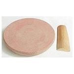 NAVYAKSH Sandalwood Chandan Pata Board Stone Rubbing Board Stone Chakla (Size- 5 inches)