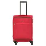 Kamiliant By American Tourister Trolley Bag For Travel | ZAKA 56 Cms Polyester Softsided Small Cabin Luggage Bag | Suitcase For Travel | Trolley Bag For Travelling, Maroon