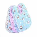 Momnikids Cotton Baby Bibs for Babies(Pack of 6) (Multicolor)