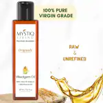 Mystiq Living - Wheat Germ Oil | Wheatgerm Oil Cold Pressed for Hair and Skin Oil | Wheat germ carrier oil for skin moisturizing & hair shine | For Skin Care & Hair Care - 100 ML