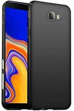 XOVO Back Cover for Samsung Galaxy J7 Max (Black, Dual Protection, Silicon)