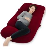 SAHI CRAFTS Full Body Pregnancy Pillow | U-Shaped Maternity Pillow for Pregnant Women | Supportive Comfort for Back, Belly, and Hips | Removable & Washable Cover