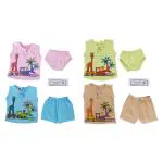 Love Baby Fancy 4 T-Shirt With 4 Pant Set - BC05