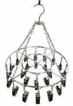 Urbanware 25 Pegs Round Stainless Steel Heavy Duty Rust Free Cloth Peg/Clothes Clip/Cloth Drying Pins/Pegs for Hanger