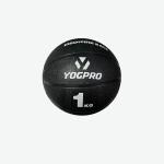 YOGPRO Bounceable Rubber Medicine Ball for Exercise Ball Workout Fitness Practice Gym Training (5 KG)