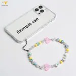 SHILPMART Evil Eye Phone Charms, Beads Phone Charms String Black Watch Phone Lenyard, USB, wallet, camera Charms Phone Case Accessories Cell Phone Keychain for Decoration