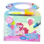 FULLKART Unicorn Cartoon Character Printed Magic Water Book Fun & Learn, Draw/Reusable Coloring Book Good for Children/Non Toxic Use Easily (Design 2)