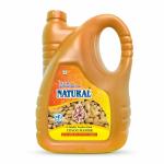 Natural - Filtered Ground Nut Oil | Peanut Oil For Cooking | Zero Cholestrol | Added Vitamins | Healthy Cooking | 5 Ltr | Pack of 1