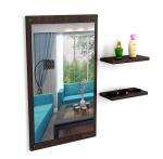 Engineered Wood Wall Mount Dressing Table for Bedroom Living Room (Wenge) (D.I.Y)