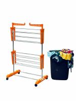 TNC SINGLE POLE 2 LAYER ORANGE CLOTH DRYING STAND 2903008
