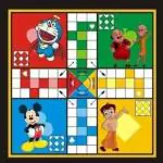 ZS PRIME Premium Wooden Ludo Game Set Classic Board Game with Vibrant Game Pieces, Ideal for Family Fun