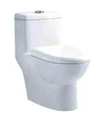 PARRYWARE CUTE Range One Piece Floor Mount Western Commode (White) | 595x380x735mm, Western Toilet/Water Closet(EWC) For Bathroom | C8960