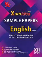 Xam idea Sample Papers Simplified English (Core) | Class 12 for 2024 CBSE Board Exam | Based on NCERT | Latest Sample Papers 2024 (New paper pattern based on CBSE Sample Paper released on 8th September)
