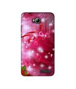 Casotec Love Design Printed Silicon Soft TPU Back Case Cover for Micromax Canvas Juice 4 Q382
