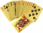 Giftingazebo 24k Gold Foil Playing Cards